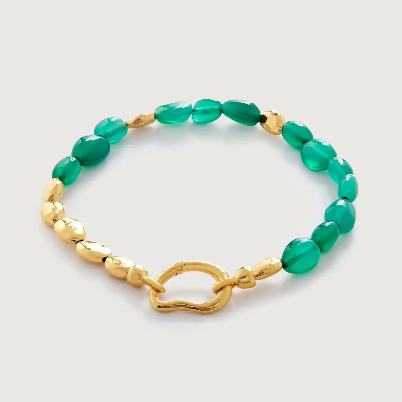 Green Gemstone Bracelet