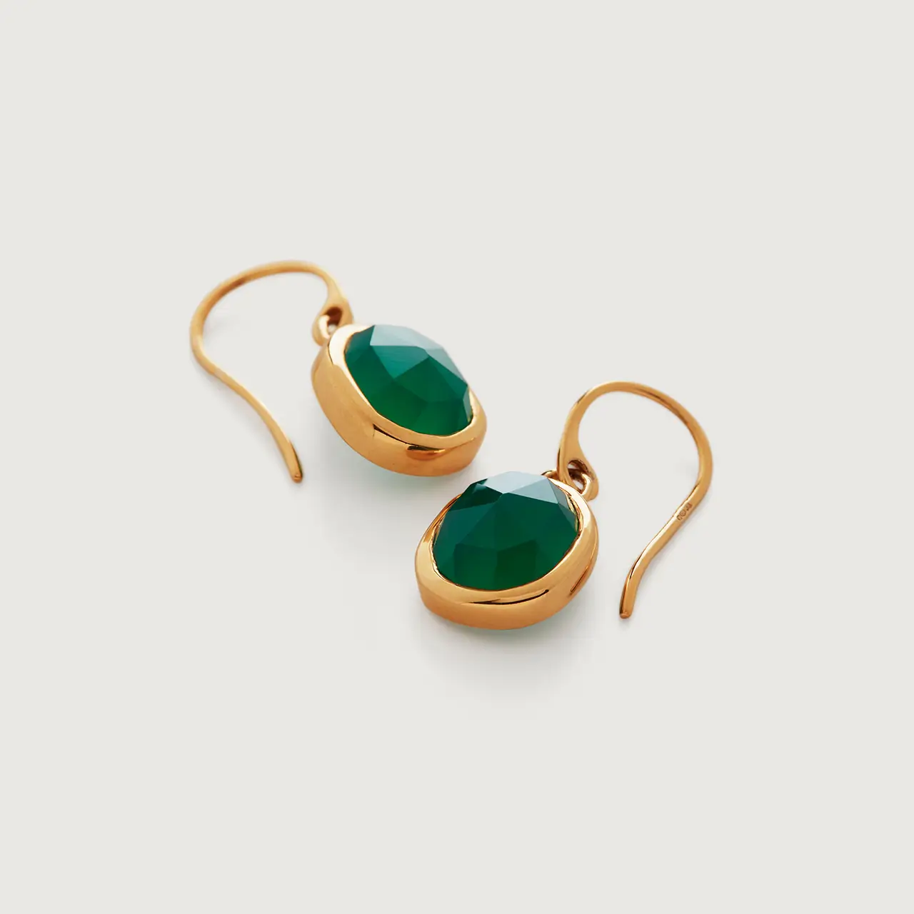 Green Wire Earrings - Image 3