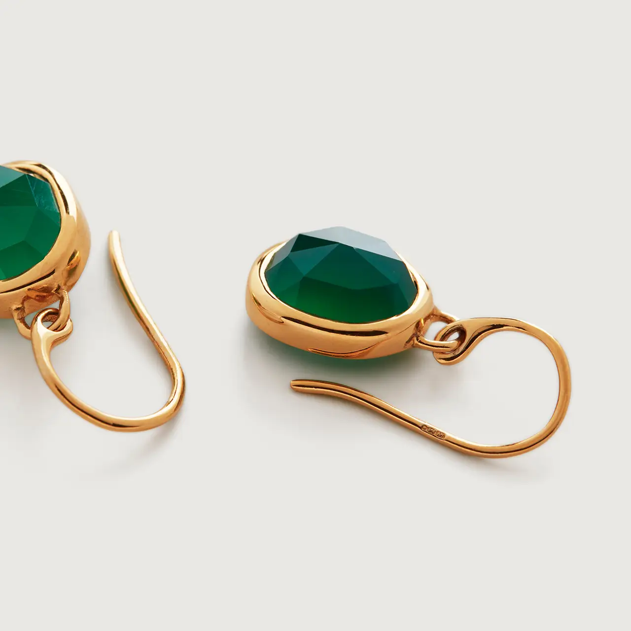 Green Wire Earrings - Image 4