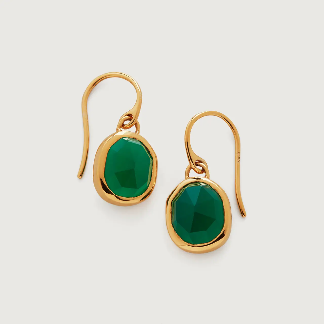 Green Wire Earrings