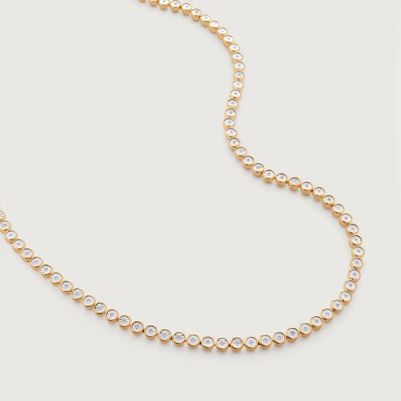 Many Diamonds Necklace