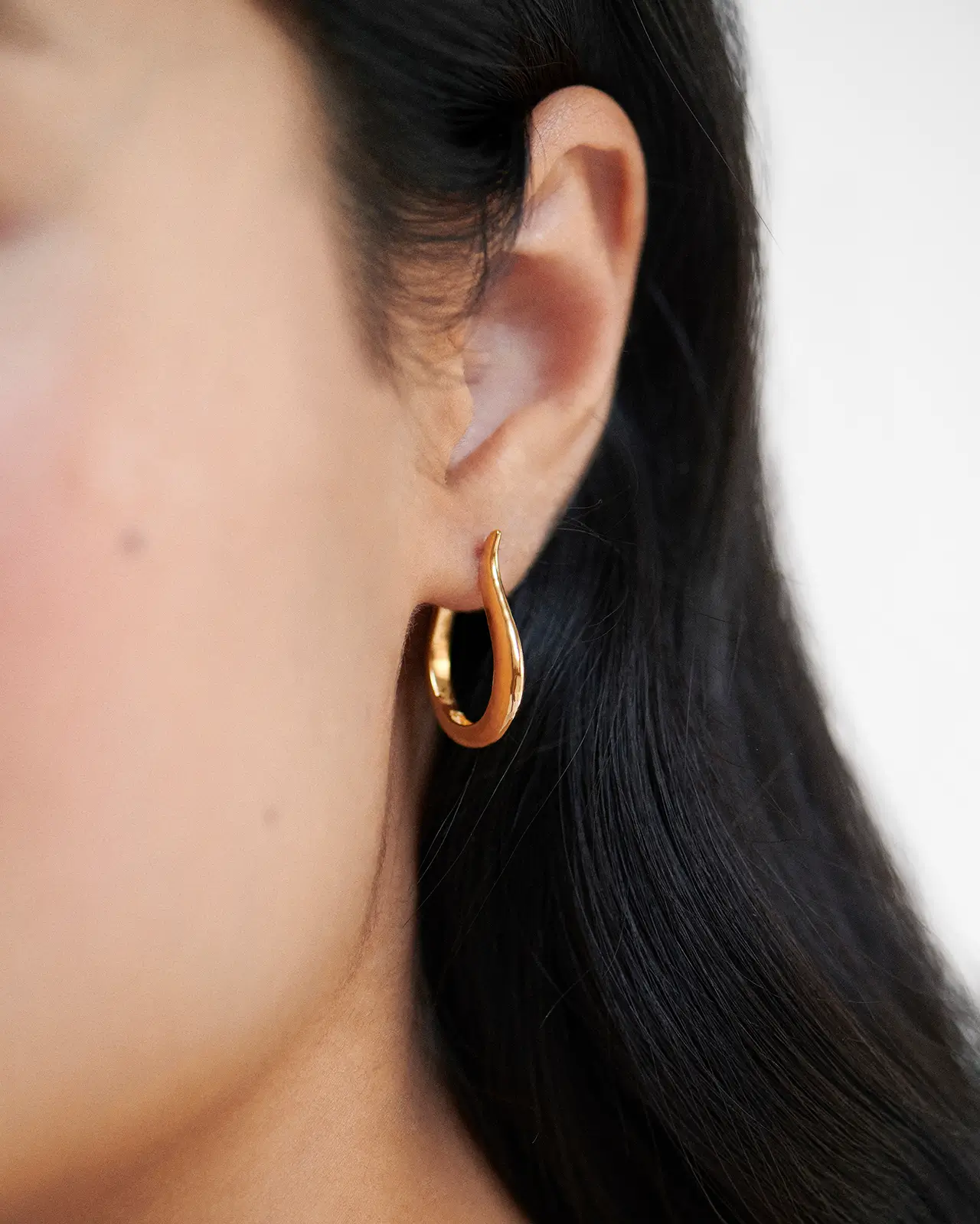 Medium Hoop Earrings - Image 2