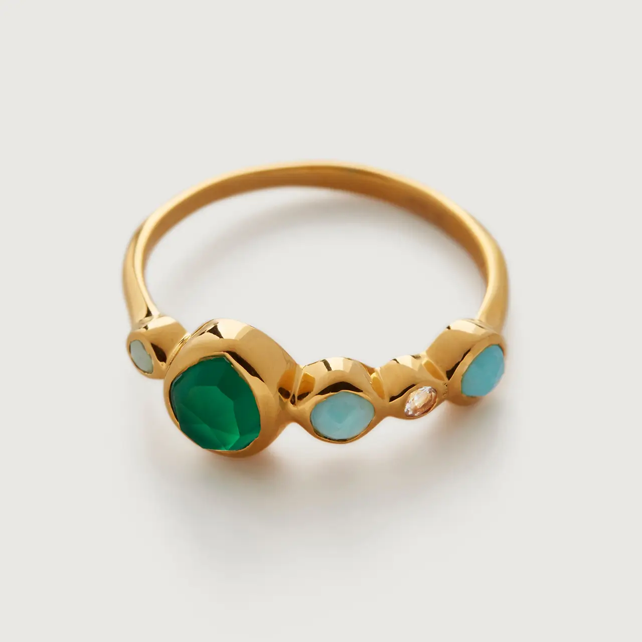 Mix Gems Eternity Ring - Image 3