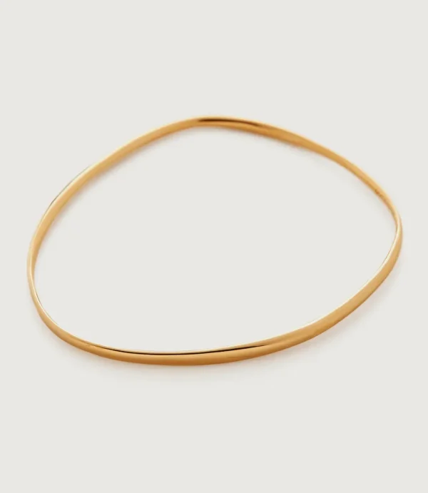 Wave Bangle Bracelet